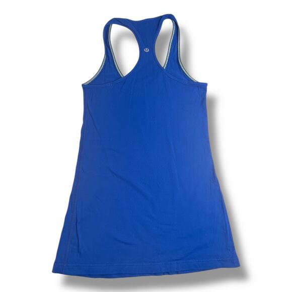 Lululemon Blue Cool Racerback Tank Top 4 - Picture 5 of 5
